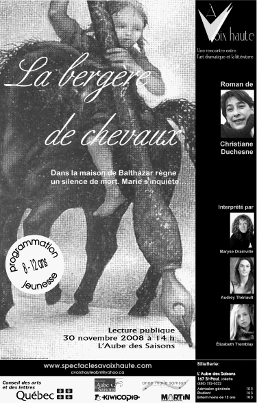 La bergère de chevaux 2008